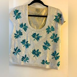 Gorgeous hand beaded blouse